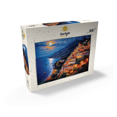 Positano Moonlit 500 Jigsaw Puzzle box view2