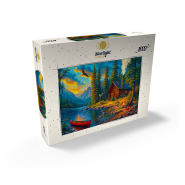Cabin by the Lake 1000 Jigsaw Puzzle box view2
