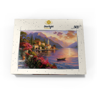Marina and Sunset, Italia 500 Jigsaw Puzzle box view3