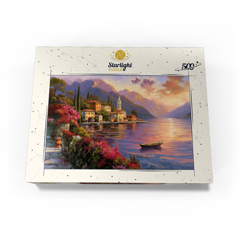 Marina and Sunset, Italia 500 Jigsaw Puzzle box view3