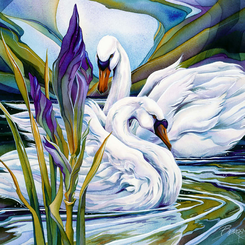 Everlasting Love 100 Jigsaw Puzzle 3D Modell