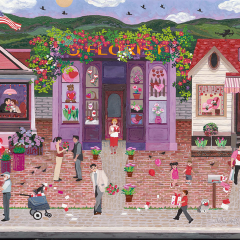 Be Mine 1000 Jigsaw Puzzle 3D Modell