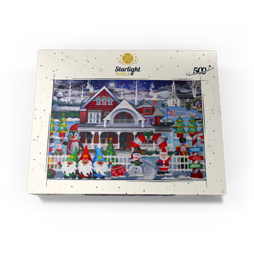 Inflatable Christmas 500 Jigsaw Puzzle box view3