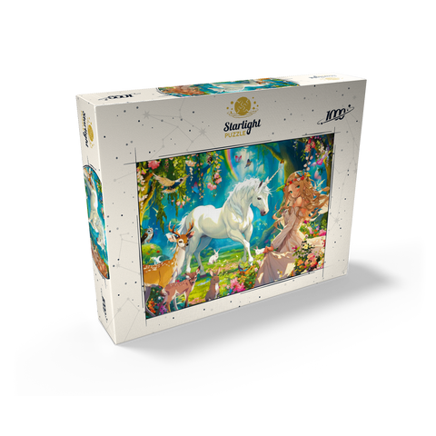 Fairy and Unicorn 1000 Jigsaw Puzzle box view2