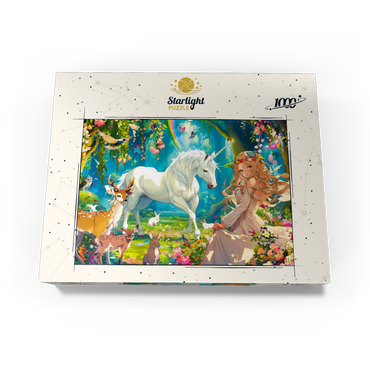 Fairy and Unicorn 1000 Jigsaw Puzzle box view3