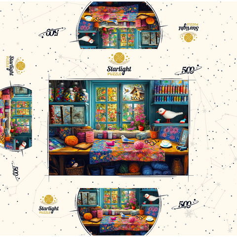 Final Craft 2 500 Jigsaw Puzzle box 3D Modell