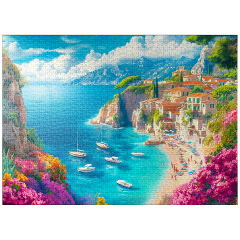 puzzleplate Summer Coast 1000 Jigsaw Puzzle