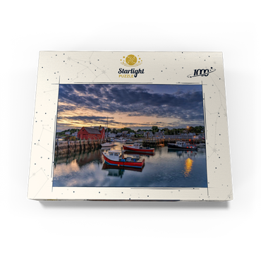 Dawn in the Harbor 1000 Jigsaw Puzzle box view3