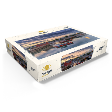 Dawn in the Harbor 100 Jigsaw Puzzle box view1