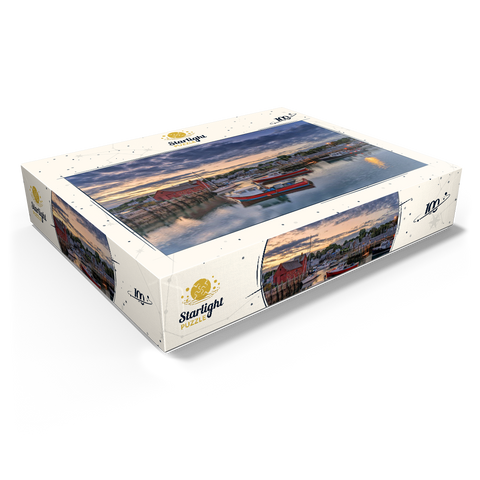 Dawn in the Harbor 100 Jigsaw Puzzle box view1