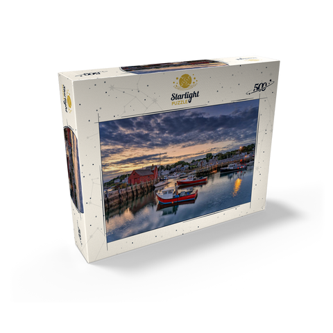 Dawn in the Harbor 500 Jigsaw Puzzle box view2