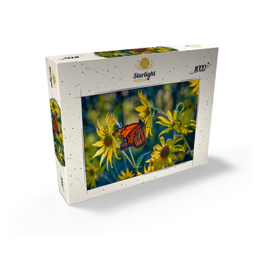 The Monarch and the Sunflower 1000 Jigsaw Puzzle box view2