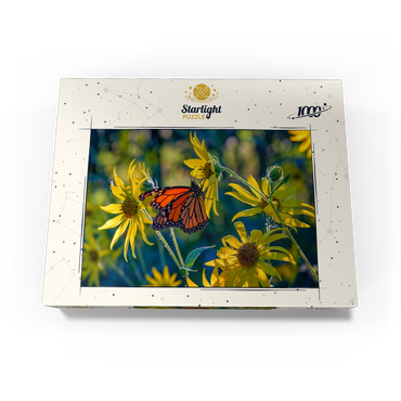 The Monarch and the Sunflower 1000 Jigsaw Puzzle box view3