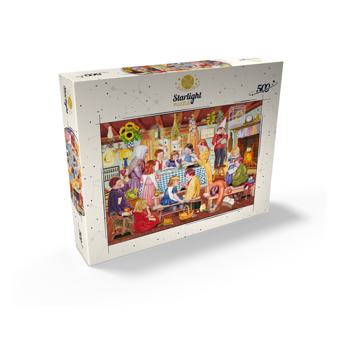 Miss Prinn's Prairie School 500 Jigsaw Puzzle box view2