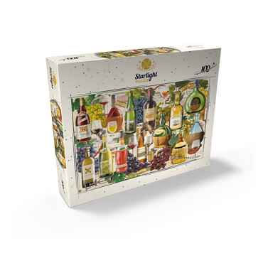 Wine Puzzle 100 Jigsaw Puzzle box view2