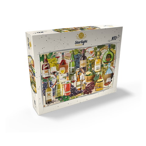 Wine Puzzle 100 Jigsaw Puzzle box view2