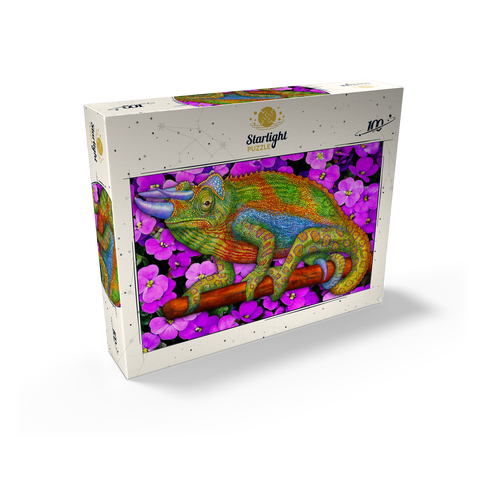 Jackson's Chameleon 100 Jigsaw Puzzle box view2