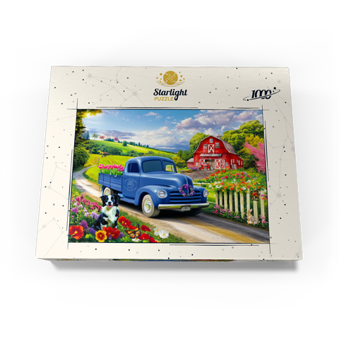 Flower Farm 1000 Jigsaw Puzzle box view3