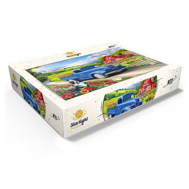 Flower Farm 100 Jigsaw Puzzle box view1