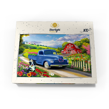 Flower Farm 100 Jigsaw Puzzle box view3