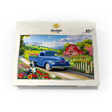 Flower Farm 100 Jigsaw Puzzle box view3