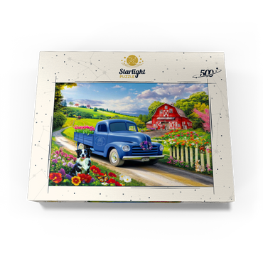 Flower Farm 500 Jigsaw Puzzle box view3