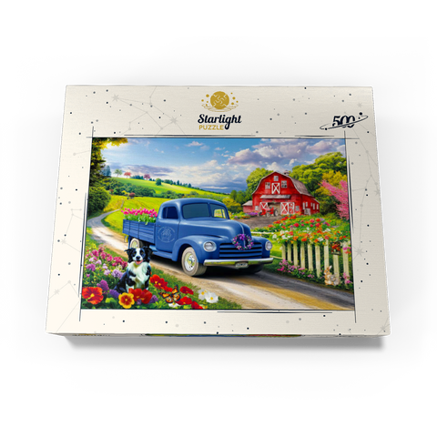 Flower Farm 500 Jigsaw Puzzle box view3