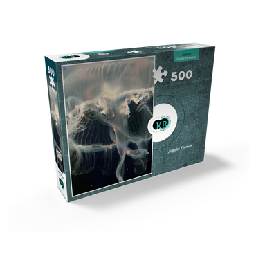 Sea Life Photography: Ocean Jellyfish 500 Jigsaw Puzzle box view2