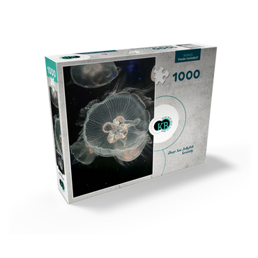 Sea Life Photography: Deep Sea Jellyfish Serenity 1000 Jigsaw Puzzle box view2