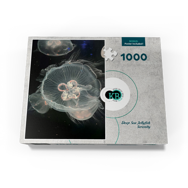 Sea Life Photography: Deep Sea Jellyfish Serenity 1000 Jigsaw Puzzle box view3