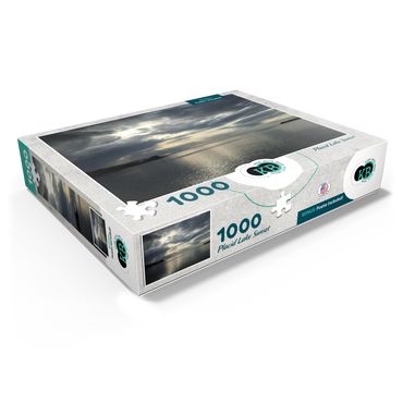 Nature Photography: Placid Lake Sunset, Minnesota, USA 1000 Jigsaw Puzzle box view1