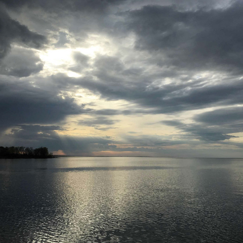 Nature Photography: Placid Lake Sunset, Minnesota, USA 1000 Jigsaw Puzzle 3D Modell