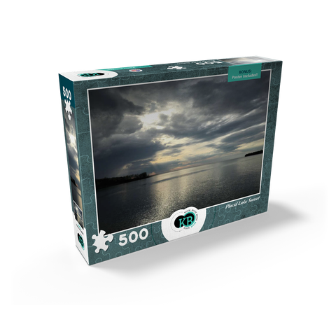 Nature Photography: Placid Lake Sunset, Minnesota, USA 500 Jigsaw Puzzle box view2