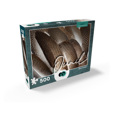 Animal Photography: Quail Feathers, Birds no.1 500 Jigsaw Puzzle box view2