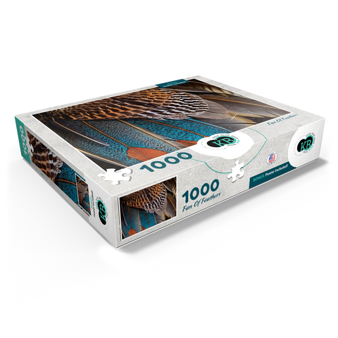 Animal Photography: Fan of Feathers, Birds no.4 1000 Jigsaw Puzzle box view1