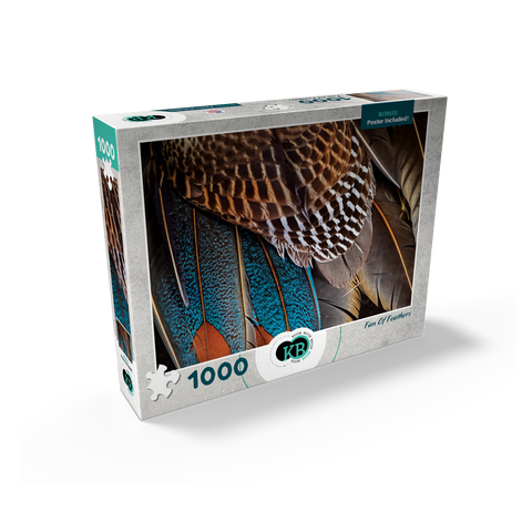 Animal Photography: Fan of Feathers, Birds no.4 1000 Jigsaw Puzzle box view2