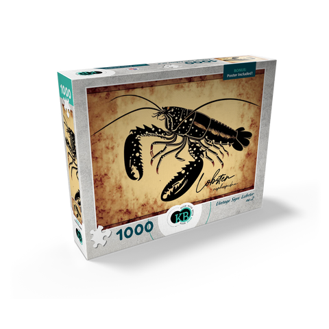 Vintage Artwork: Lobster Sign, no.2 1000 Jigsaw Puzzle box view2