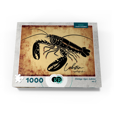 Vintage Artwork: Lobster Sign, no.2 1000 Jigsaw Puzzle box view3