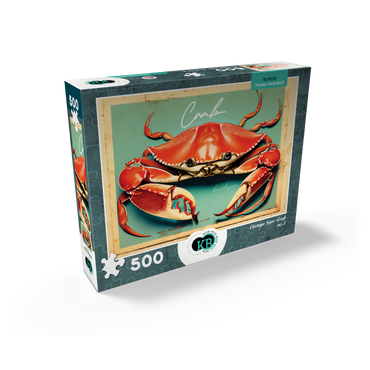 Vintage Artwork: Crab Sign, no.3 500 Jigsaw Puzzle box view2
