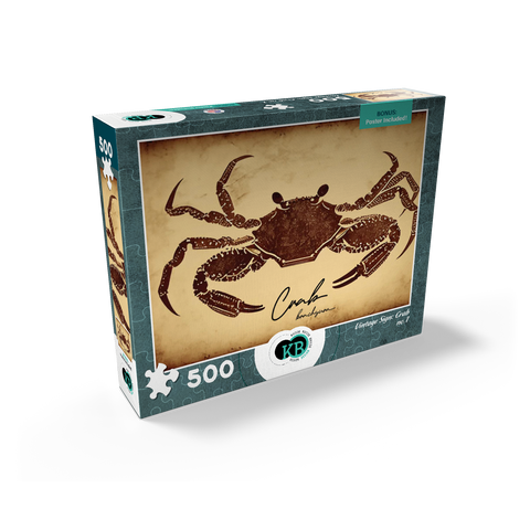 Vintage Artwork: Crab Sign, no.1 500 Jigsaw Puzzle box view2