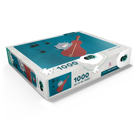 Illustration Artwork: Cat In The Fiddle 1000 Jigsaw Puzzle box view1