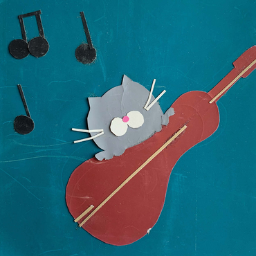 Illustration Artwork: Cat In The Fiddle 1000 Jigsaw Puzzle 3D Modell