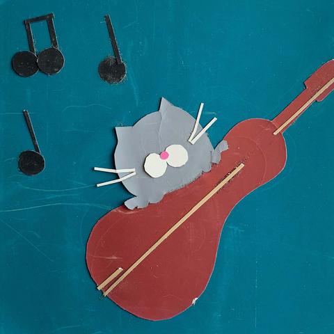 Illustration Artwork: Cat In The Fiddle 1000 Jigsaw Puzzle 3D Modell