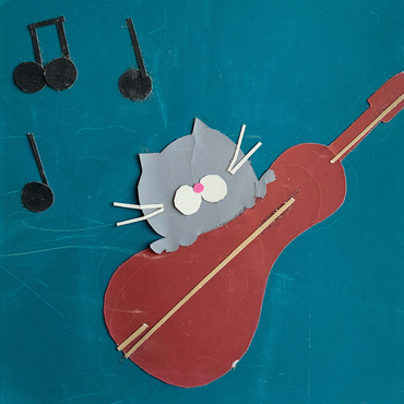 Illustration Artwork: Cat In The Fiddle 500 Jigsaw Puzzle 3D Modell