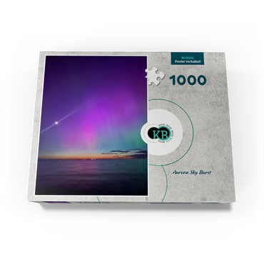 Nature Photography: Northern Lights, Aurora Sky Burst 1000 Jigsaw Puzzle box view3