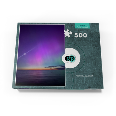 Nature Photography: Northern Lights, Aurora Sky Burst 500 Jigsaw Puzzle box view3