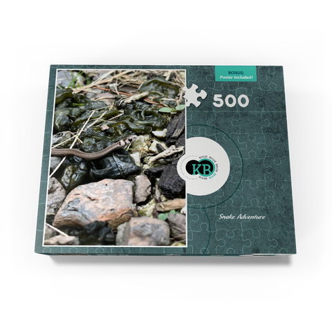 Animal Photography: Snake Adventure 500 Jigsaw Puzzle box view3