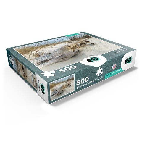 Nature Photography: Beach Driftwood, Hilton Head, South Carolina 500 Jigsaw Puzzle box view1