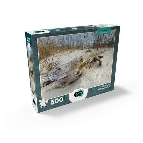 Nature Photography: Beach Driftwood, Hilton Head, South Carolina 500 Jigsaw Puzzle box view2