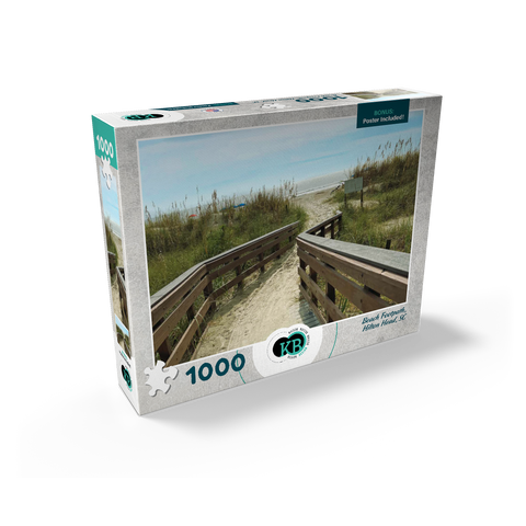 Nature Photography: Beach Footpath, Hilton Head, South Carolina 1000 Jigsaw Puzzle box view2